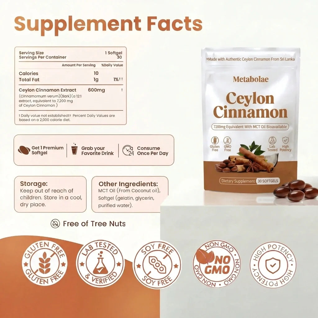 Ceylon Active 7200mg Equivalent with MCT Oil